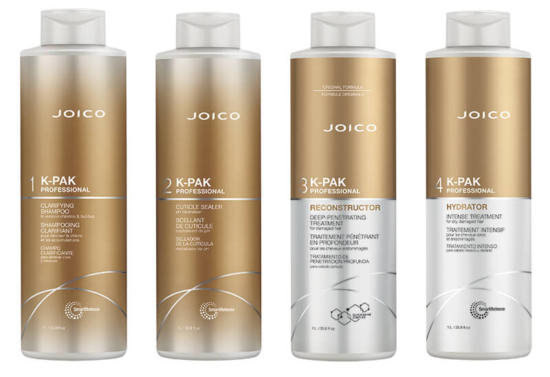 4 STEPS JOICO K-PAK HAIRCARE INKL. PRODUCTS